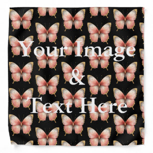 Personalized Custom Your Own Photo & Text Bandana