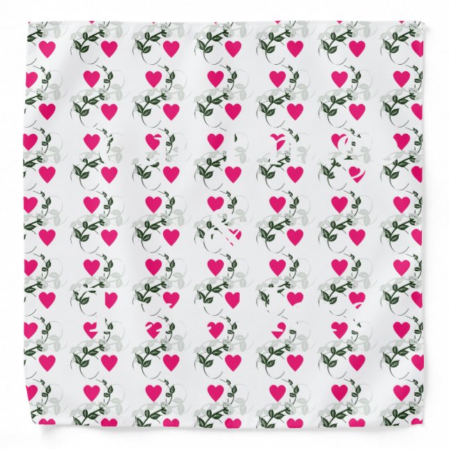 Personalized Custom Your Own Photo & Text Bandana (Front)