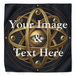 Personalized Custom Your Own Photo & Text Bandana