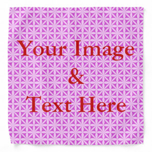 Personalized Custom Your Own Photo & Text Bandana