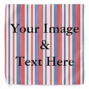 Personalized Custom Your Own Photo & Text Bandana