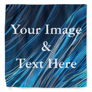 Personalized Custom Your Own Photo & Text Bandana