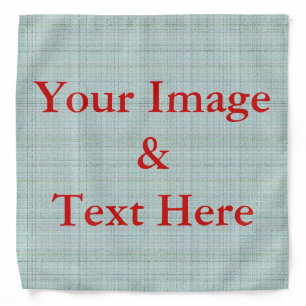 Personalized Custom Your Own Photo & Text Bandana