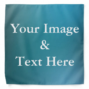Personalized Custom Your Own Photo & Text Bandana