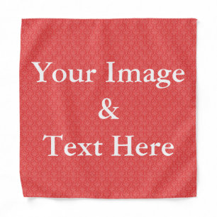 Personalized Custom Your Own Photo & Text Bandana