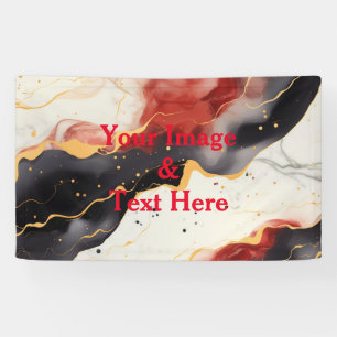 Personalized Custom Your Own Photo & Text Banner