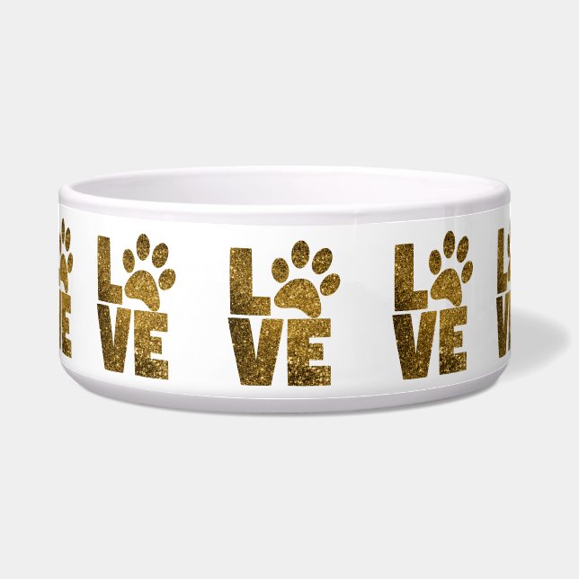 Personalized Custom Your Own Photo & Text  Bowl (Front)