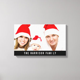 Personalized Custom Your Own Photo & Text Canvas Print