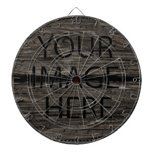 Personalized Custom Your Own Photo & Text Dart Boa Board