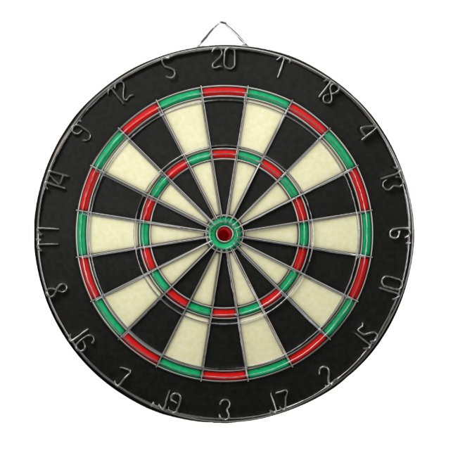 Personalized Custom Your Own Photo & Text Dart Boa Board (Front)
