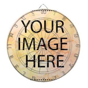 Personalized Custom Your Own Photo & Text Dart Boa Board