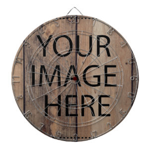 Personalized Custom Your Own Photo & Text Dart Boa Board