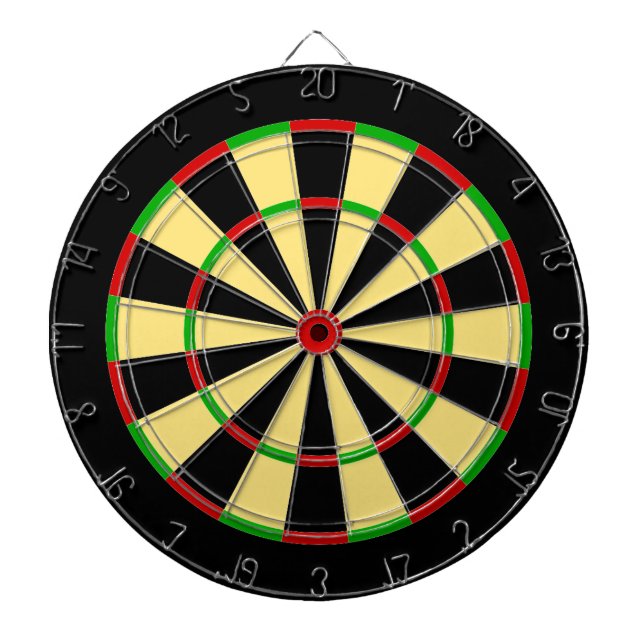 Personalized Custom Your Own Photo & Text Dart Boa Board (Front)