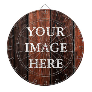Personalized Custom Your Own Photo & Text Dart Boa Board