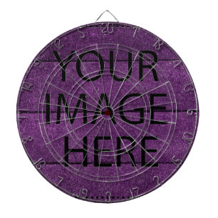 Personalized Custom Your Own Photo & Text Dart Boa Board