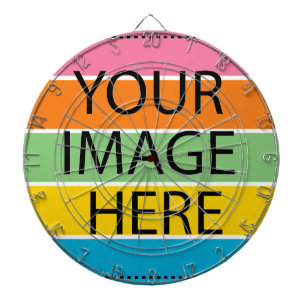 Personalized Custom Your Own Photo & Text Dart Boa Board