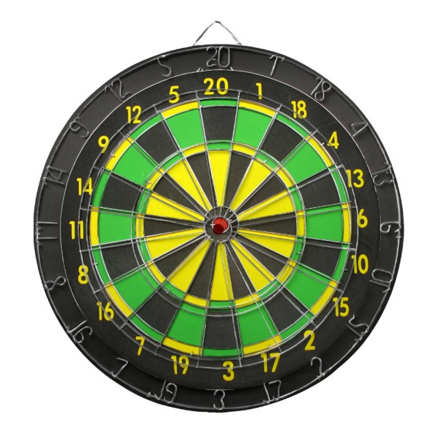 Personalized Custom Your Own Photo & Text Dart Boa Board (Front)
