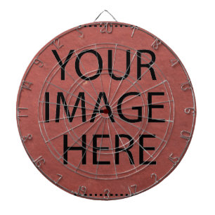 Personalized Custom Your Own Photo & Text Dart Boa Board
