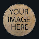 Personalized Custom Your Own Photo & Text Dart Boa Dart Board<br><div class="desc">You can add your favorite photo. This is perfect gift idea. Personalize with your name and other text.</div>