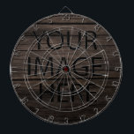 Personalized Custom Your Own Photo & Text Dart Boa Dart Board<br><div class="desc">You can add your favorite photo. This is perfect gift idea. Personalize with your name and other text.</div>