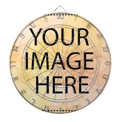 Personalized Custom Your Own Photo  Text Dart Boa Dart Board