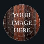 Personalized Custom Your Own Photo & Text Dart Boa Dart Board<br><div class="desc">You can add your favorite photo. This is perfect gift idea. Personalize with your name and other text.</div>