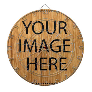 Personalized Custom Your Own Photo & Text Dart Boa Dart Board
