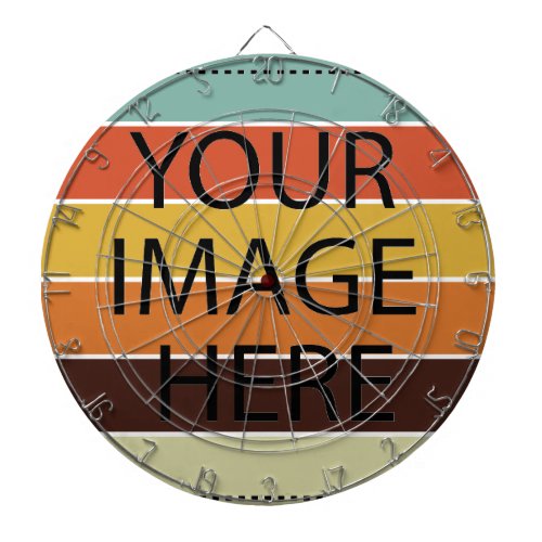 Personalized Custom Your Own Photo  Text Dart Boa Dart Board