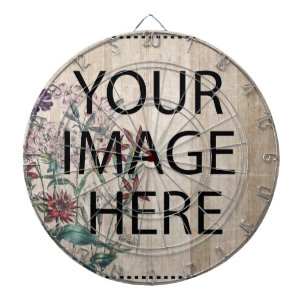 Personalized Custom Your Own Photo & Text Dart Boa Dart Board