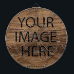 Personalized Custom Your Own Photo & Text Dart Board<br><div class="desc">You can add your favorite photo. This is perfect gift idea. Personalize with your name and other text.</div>