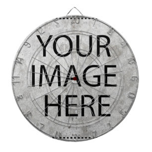 Personalized Custom Your Own Photo & Text Dart Board