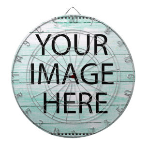 Personalized Custom Your Own Photo & Text Dart Board