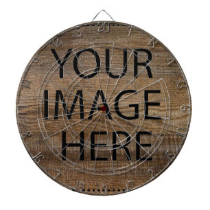 Personalized Custom Your Own Photo & Text Dart Board