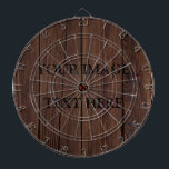 Personalized Custom Your Own Photo & Text Dart Board<br><div class="desc">You can add your favorite photo. This is perfect gift idea. Personalize with your name and other text.</div>