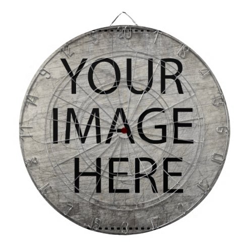Personalized Custom Your Own Photo & Text Dart Board