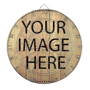 Personalized Custom Your Own Photo & Text Dart Board