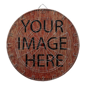 Personalized Custom Your Own Photo & Text Dart Board