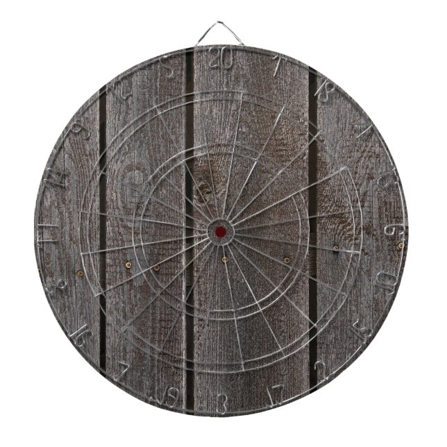 Personalized Custom Your Own Photo & Text Dart Board (Front)