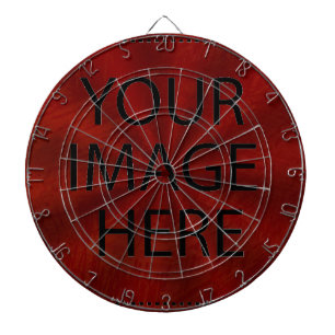 Personalized Custom Your Own Photo & Text Dart Board