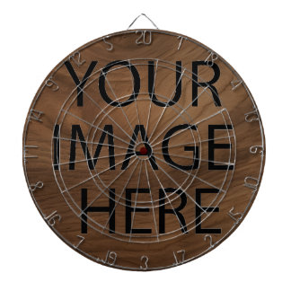 Personalized Custom Your Own Photo & Text Dart Board