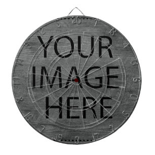 Personalized Custom Your Own Photo & Text Dart Board
