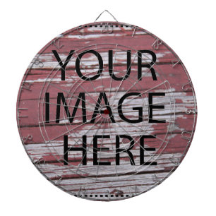 Personalized Custom Your Own Photo & Text Dart Board
