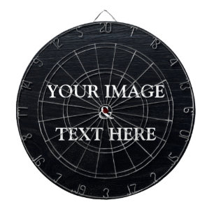 Personalized Custom Your Own Photo & Text Dart Board