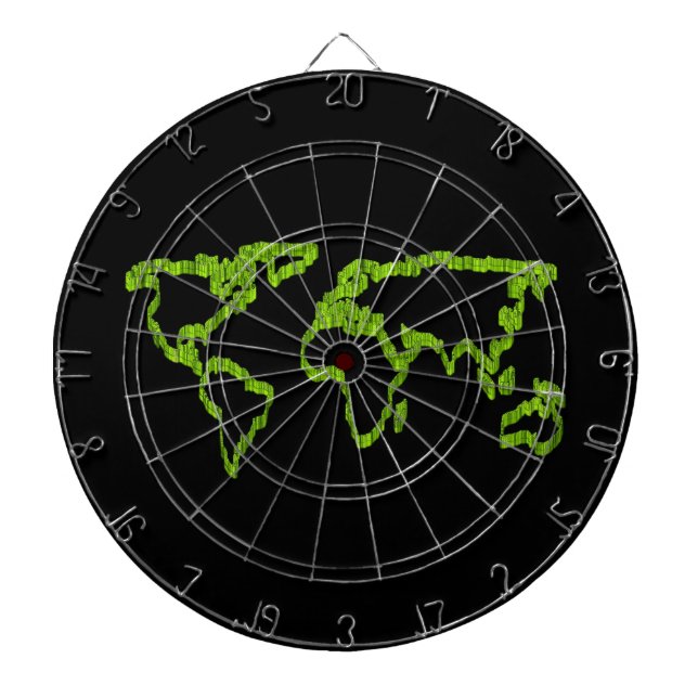 Personalized Custom Your Own Photo & Text Dart Board (Front)