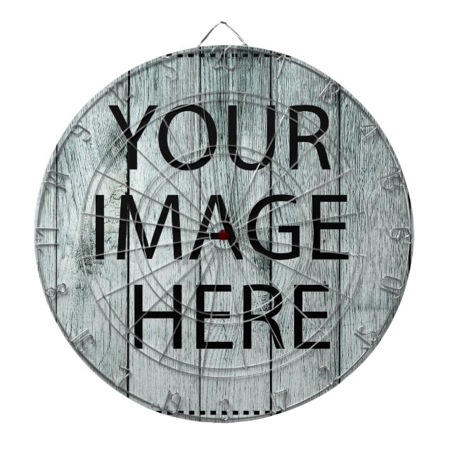Personalized Custom Your Own Photo & Text Dart Board (Front)