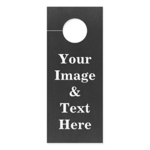 Personalized Custom Your Own Photo & Text Door Hanger