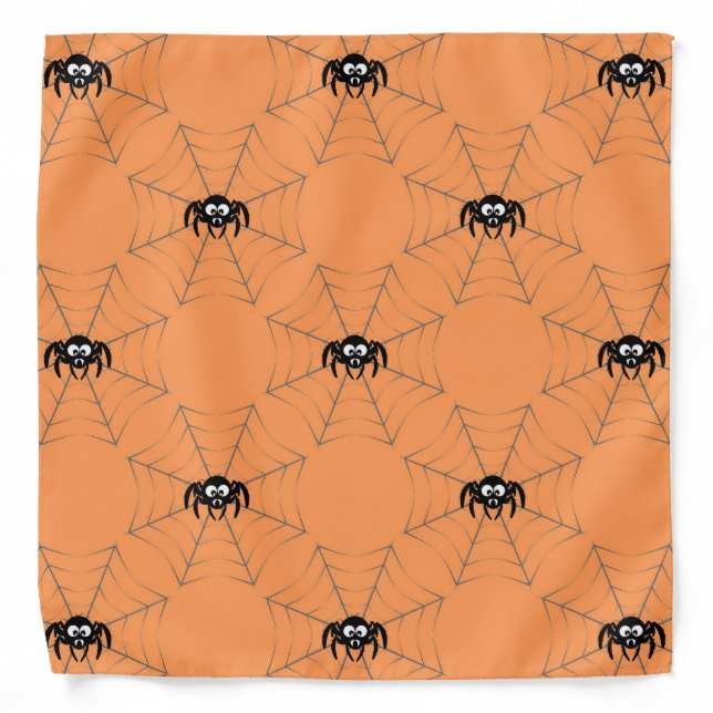 Personalized Custom Your Own Photo Text Halloween Bandana (Front)