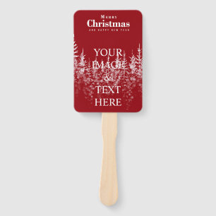 Personalized Custom Your Own Photo & Text  Hand Fa Fan