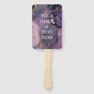 Personalized Custom Your Own Photo & Text Hand Fan
