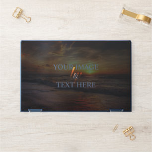 Personalized Custom Your Own Photo & Text HP Laptop Skin
